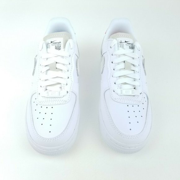 Nike Air Force 1 07 Lux Inside Out Women's 898889 103 White Blue Red 7.5-8.5 - Picture 4 of 11